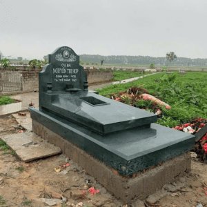 Mộ đá granite - Mẫu 13