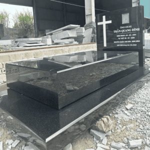 Mộ đá granite - Mẫu 15