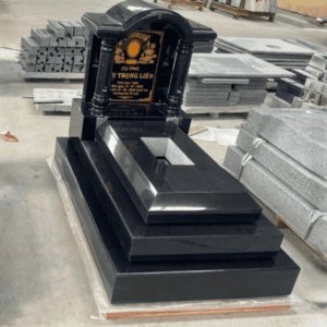 Mộ đá granite - Mẫu 19