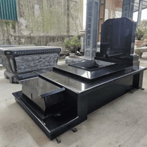 Mộ đá granite - Mẫu 24