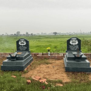 Mộ đá granite - Mẫu 26