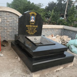 Mộ đá granite - Mẫu 27