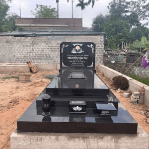 Mộ đá granite - Mẫu 03