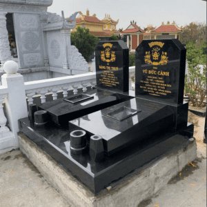 Mộ đá granite - Mẫu 06