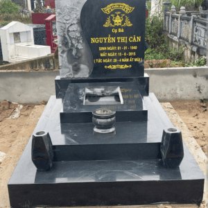 Mộ đá granite - Mẫu 07