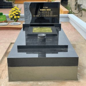 Mộ đá granite - Mẫu 08